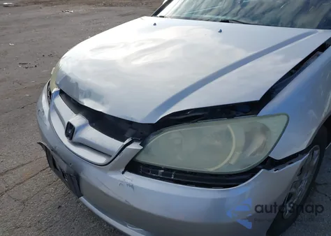 2004 Honda Civic Vp z USA, uszkodzony, nr VIN 2HGES16314H618924